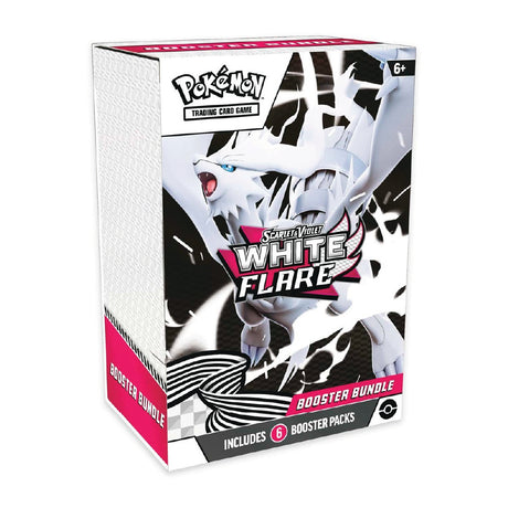 Pokemon Scarlet & Violet White Flare booster bundle 6 booster packs