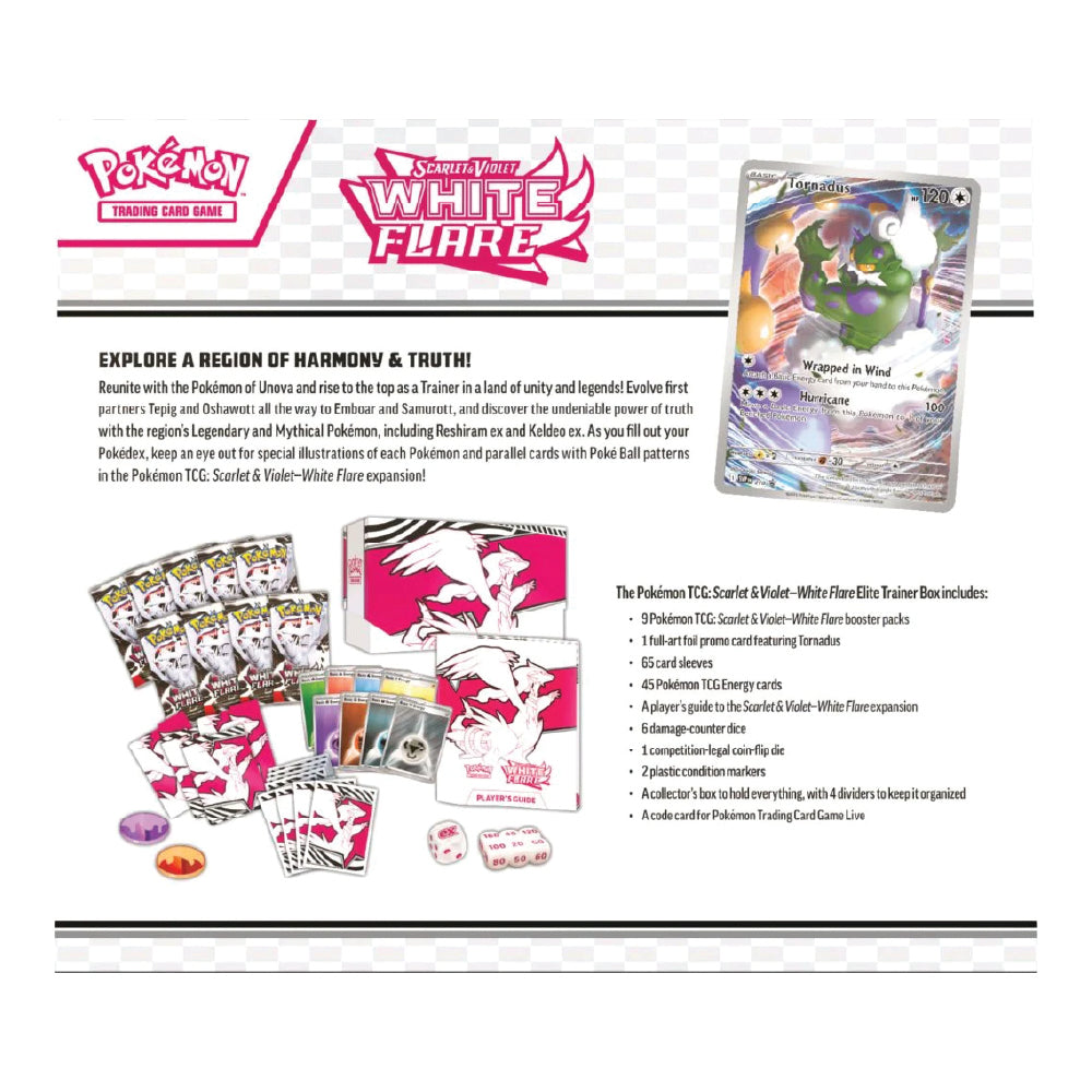 Pokemon - Scarlet & Violet White Flare Elite Trainer Box