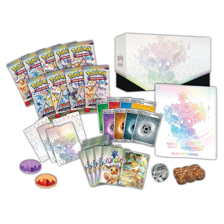 Pokemon - Scarlet & Violet Prismatic Evolutions Elite Trainer Box