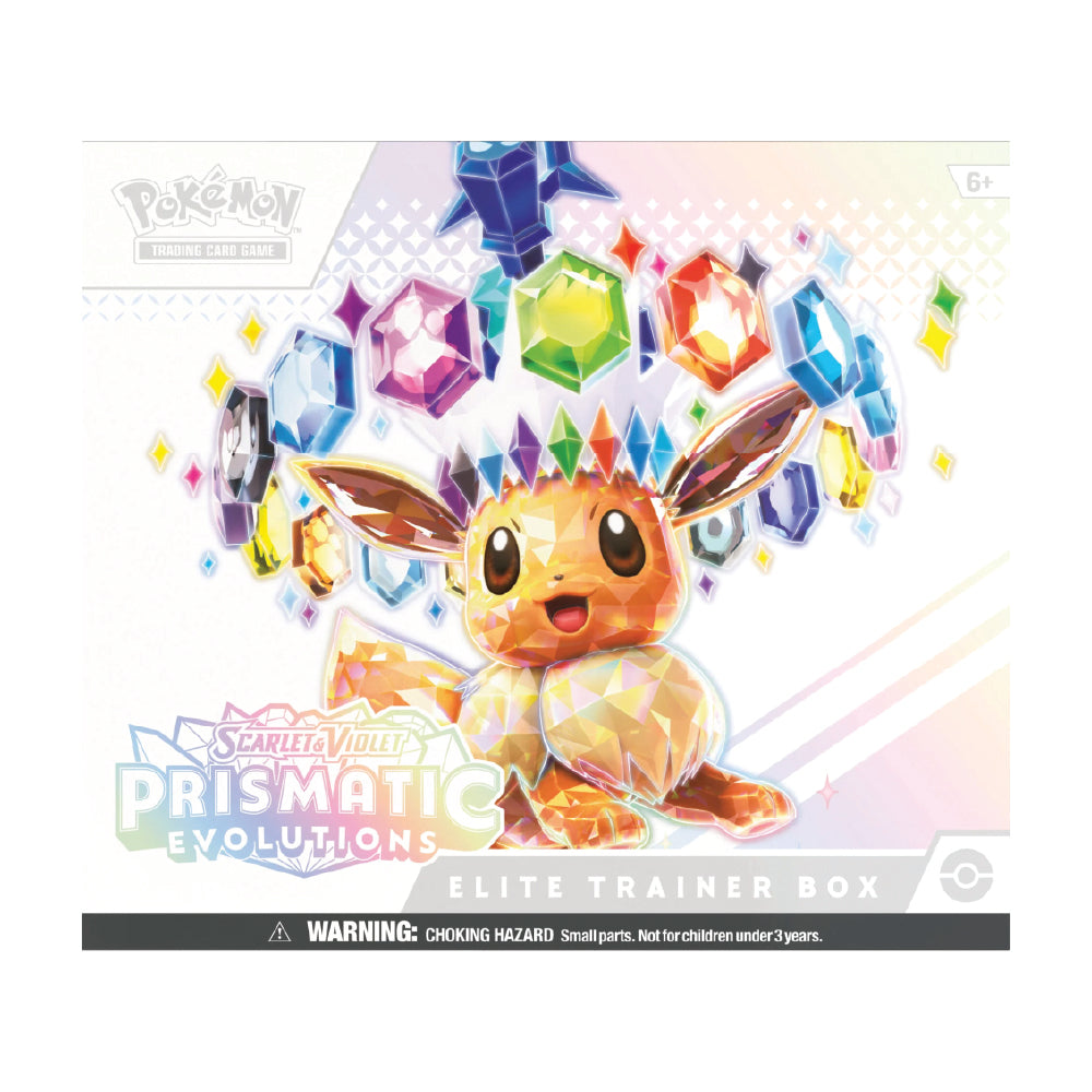 Pokemon - Scarlet & Violet Prismatic Evolutions Elite Trainer Box