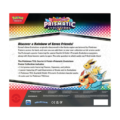 Pokemon - Scarlet & Violet Prismatic Evolutions Poster Collection