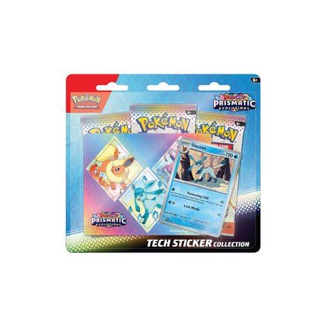 Pokemon - Scarlet & Violet Prismatic Evolutions Tech Sticker Collection