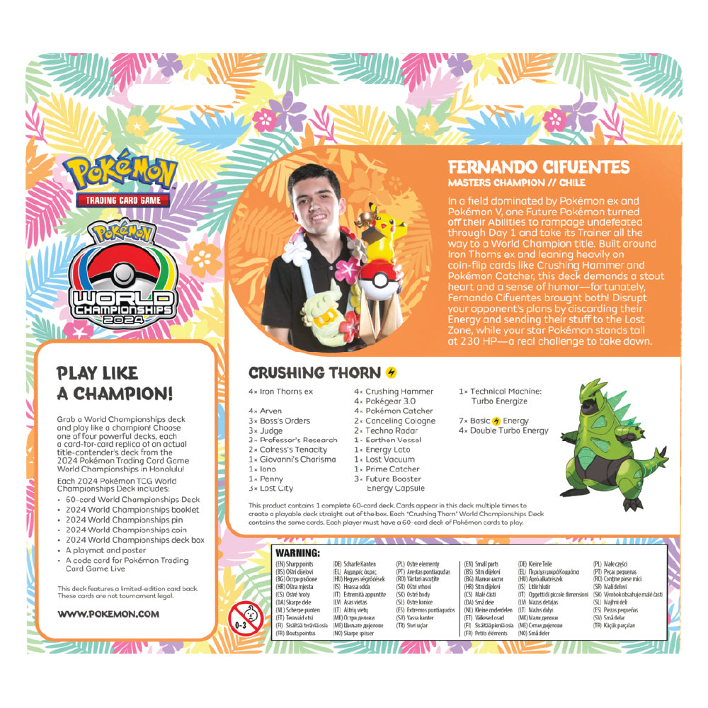 Pokémon - Wereldkampioenschappen Deck 2024