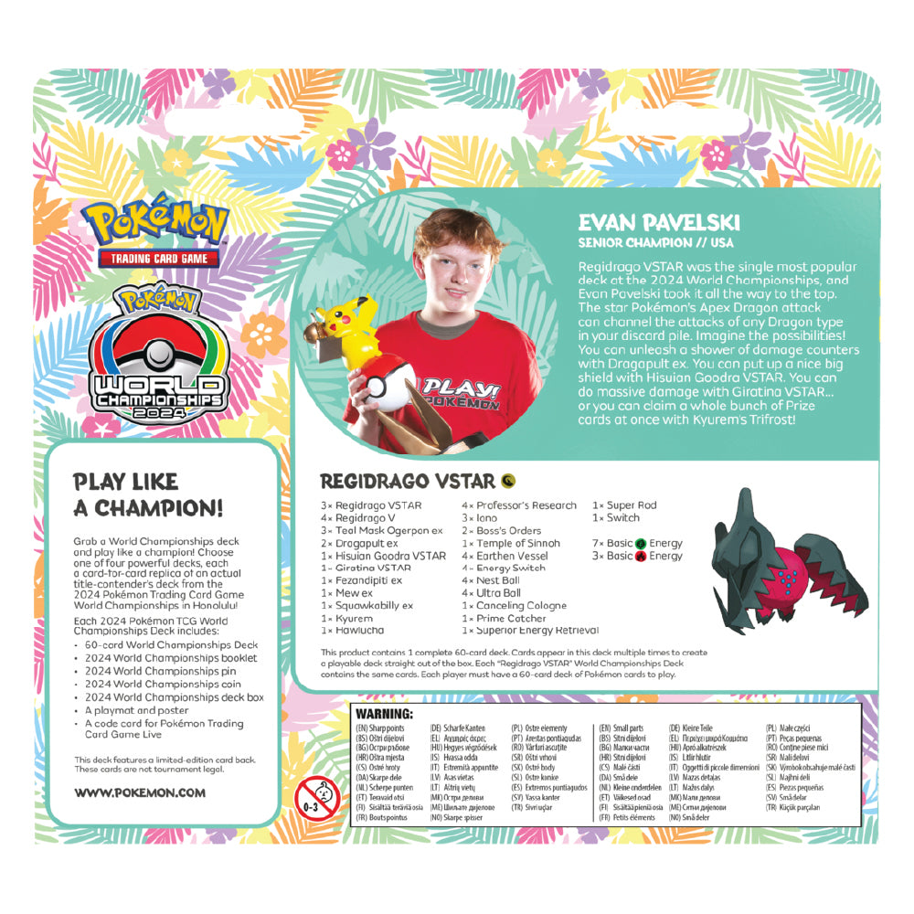Pokémon - Wereldkampioenschappen Deck 2024
