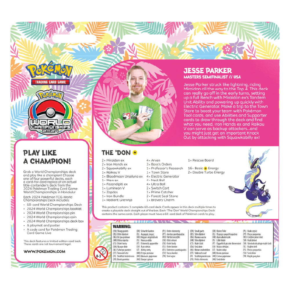 Pokémon - Wereldkampioenschappen Deck 2024