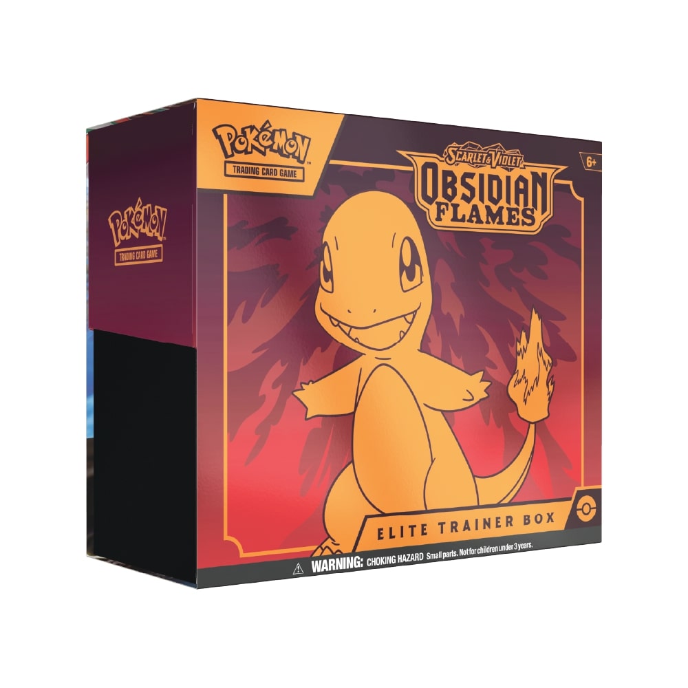 Pokemon scarlet & violet obsidian flames elite trainer box