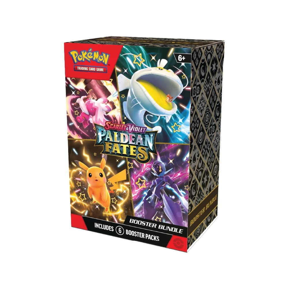 Pokemon scarlet & violet paldean fates booster bundle