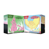 Pokémon Elite Trainer Box z 9 booster paketi, 65 ovitki za karte, VSTAR markerjem in škatlo za zbirateljske karte.