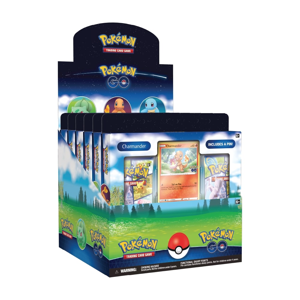 Pokemon go pin collection box