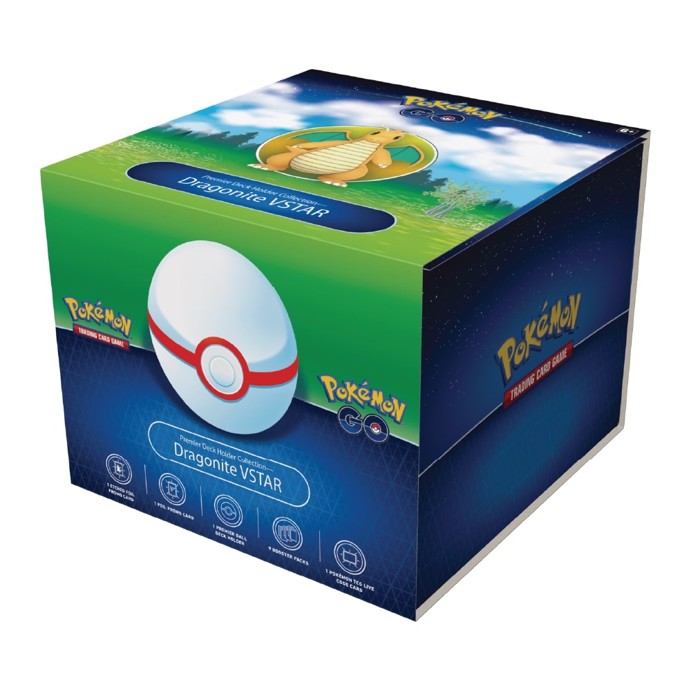 Pokemon go premier deck holder collection dragonite vstar