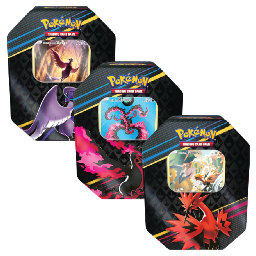 Pokemon crown zenith galarian tin
