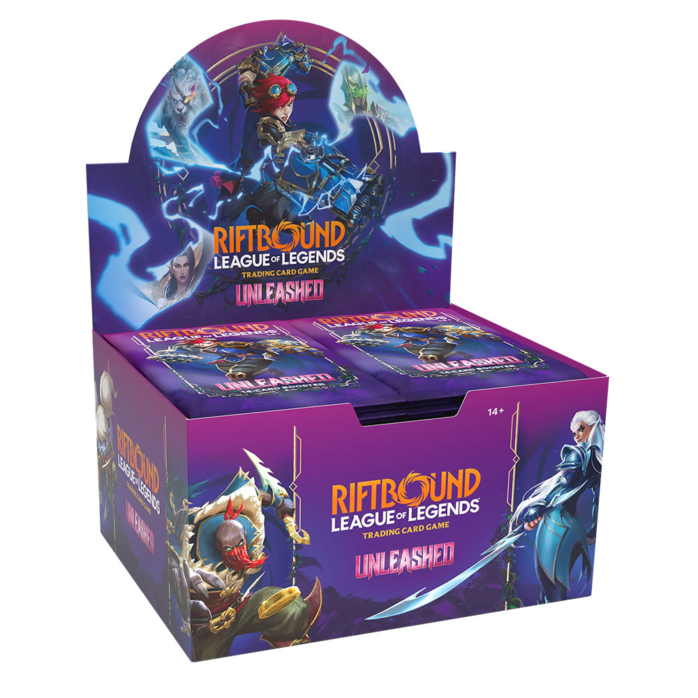 Riftbound: League of Legends TCG Unleashed Booster Display – PokePower