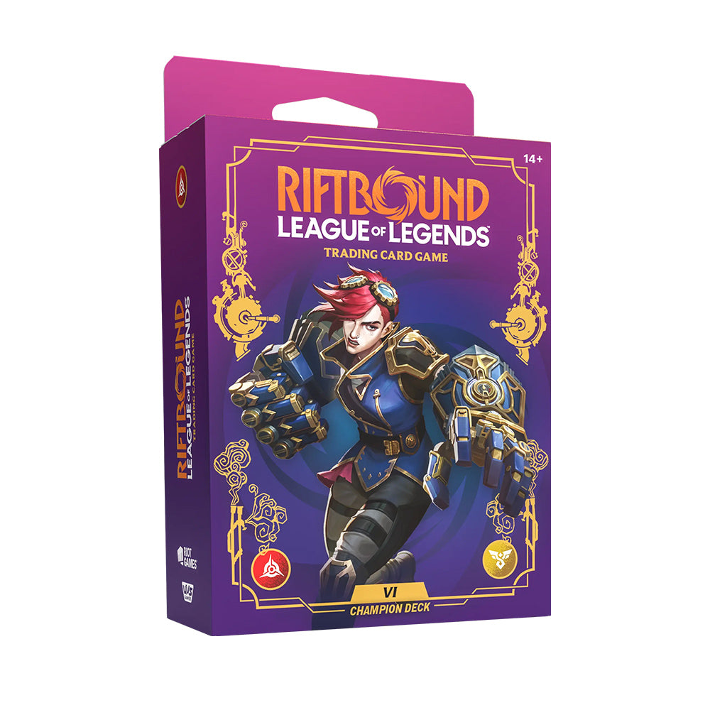 Riftbound: League of Legends TCG Unleashed Champion Deck - Vi – PokePower