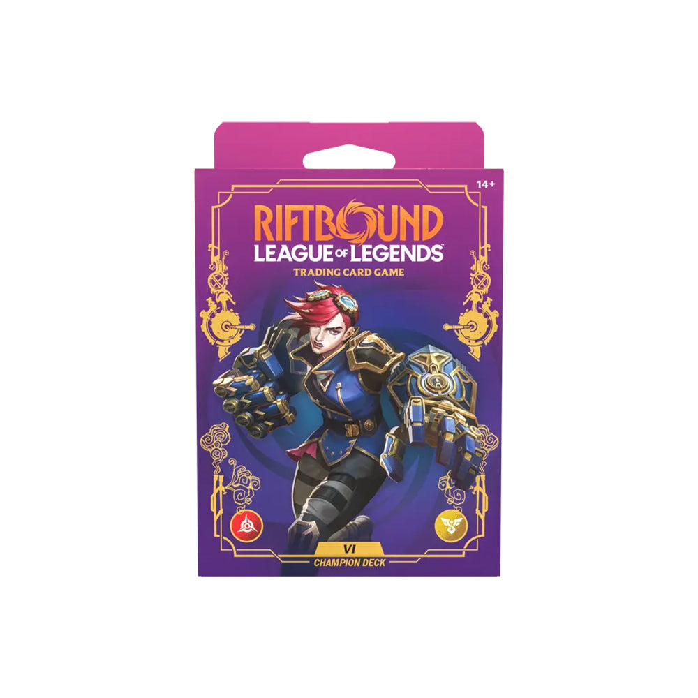 Riftbound: League of Legends TCG Unleashed Champion Deck - Vi – PokePower