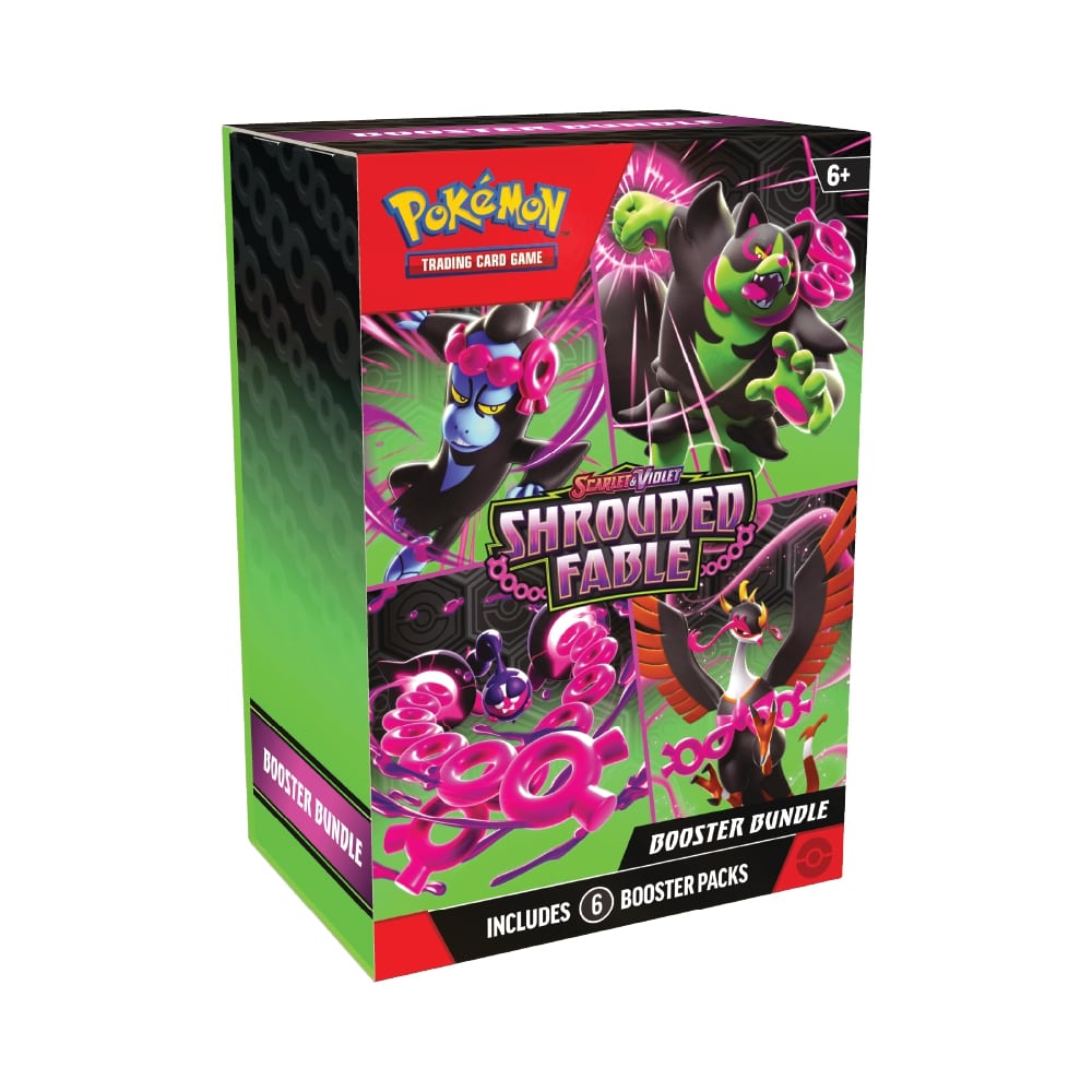 Pokemon scarlet & violet shrouded fable booster bundle