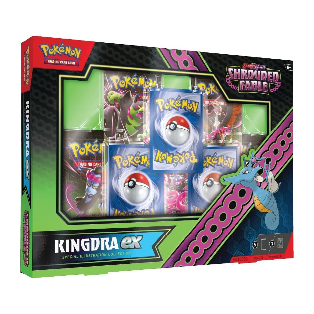 Pokemon scarlet & violet shrouded fable kingdra ex special illustration collection