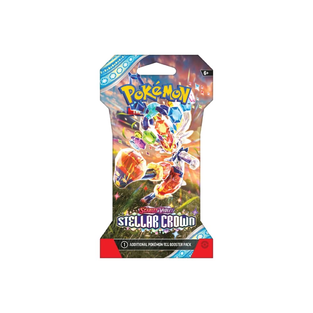 Pokémon - Scarlet &amp; Violet Stellar Crown Sleeved Booster Pack 