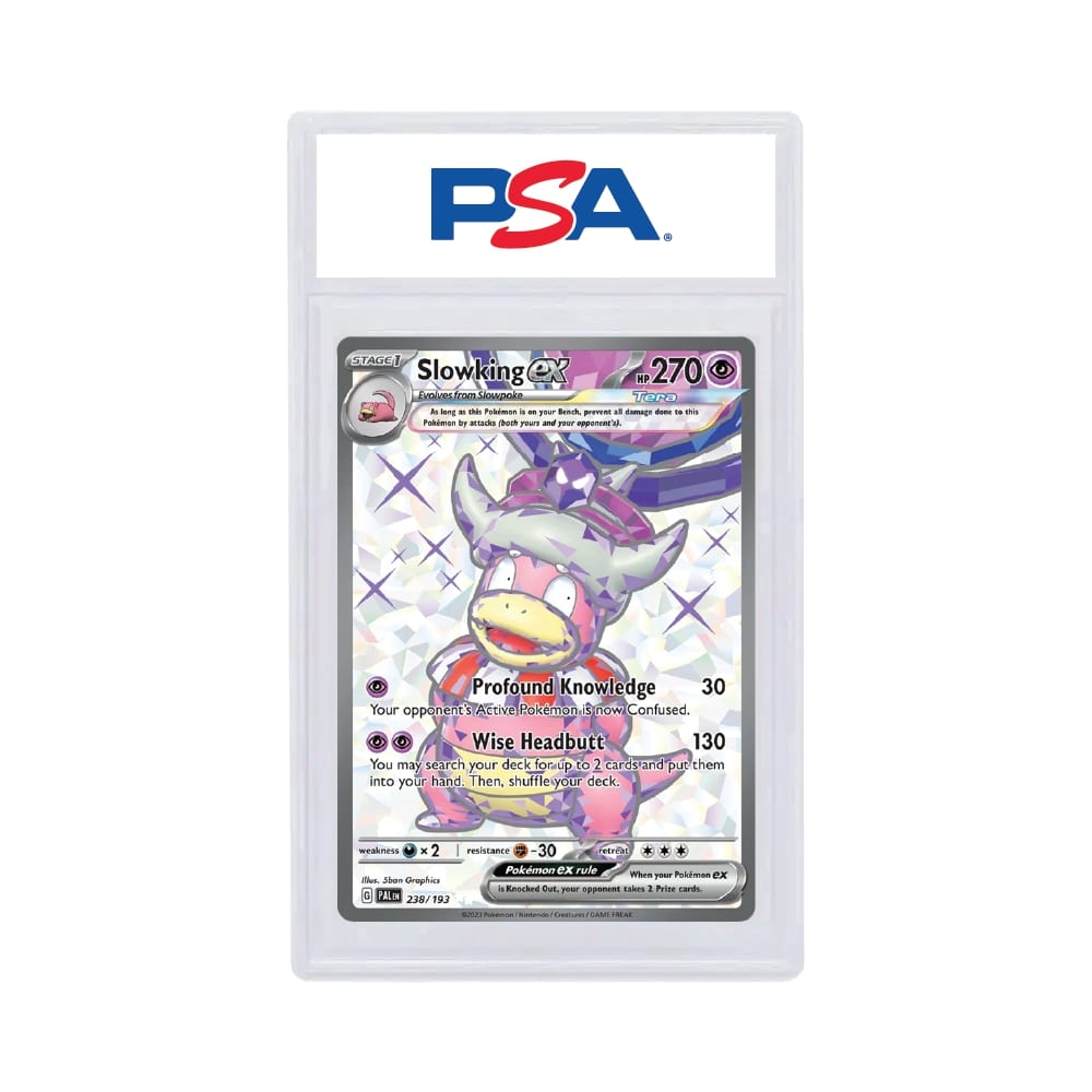 2023 Pokémon Paldea Evolved Slowking EX Ultra Rare PSA 10