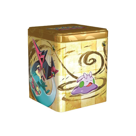Abstract illustration representing the concept of Stacking tin