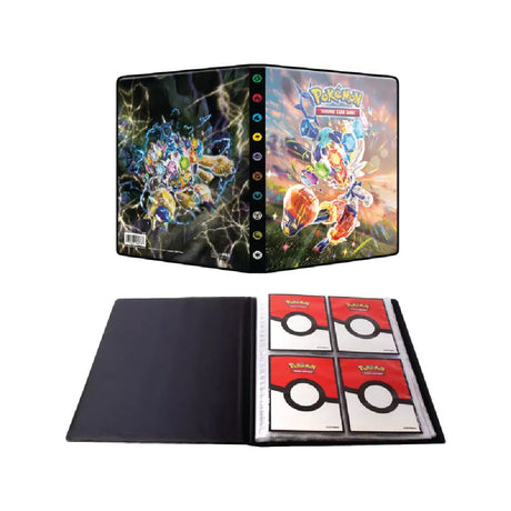 Ultra PRO - Scarlet & Violet Stellar Crown 4-Pocket album