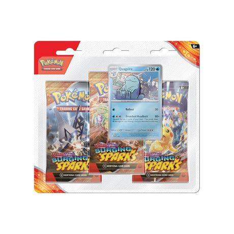 Pokémon - Scarlet &amp; Violet Surging Sparks 3-pack blister 