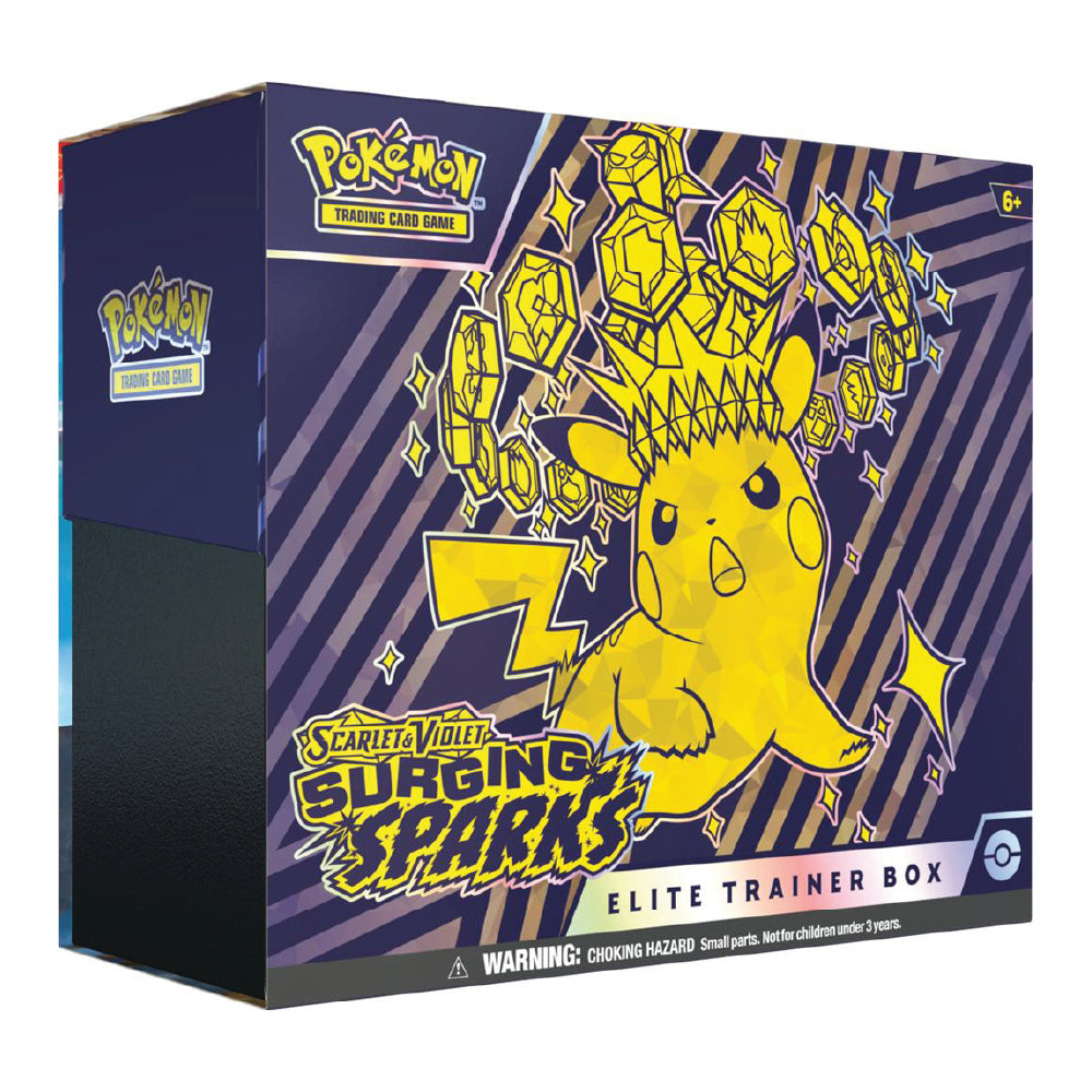 Pokemon scarlet & violet surging sparks elite trainer box