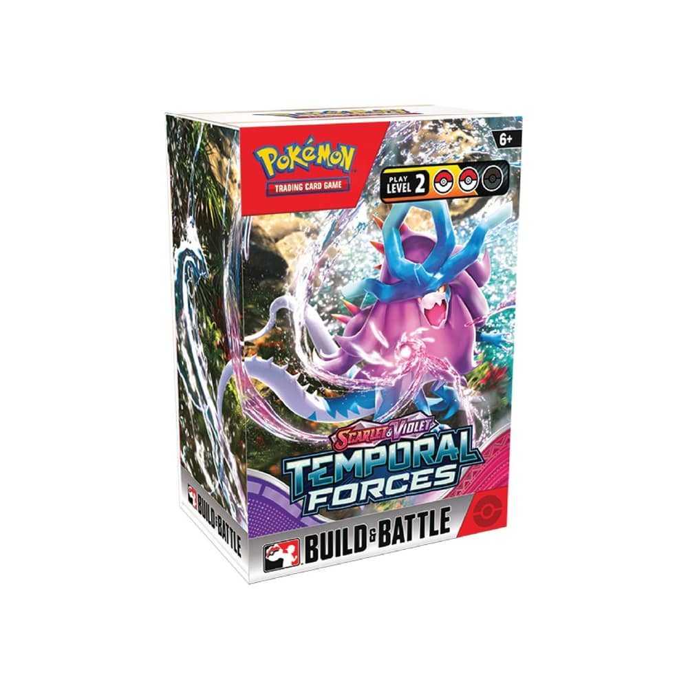 Pokemon scarlet & violet temporal forces build & battle box