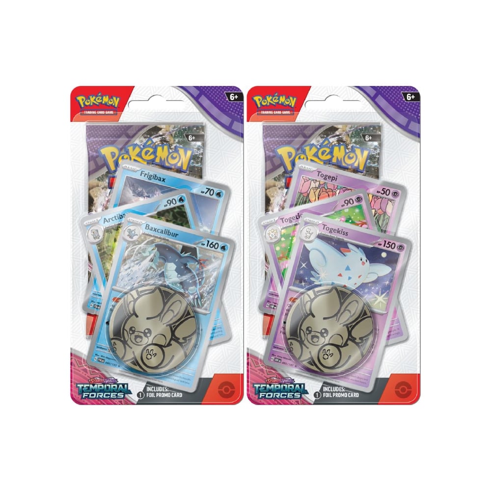 Pokemon scarlet & violet temporal forces premium checklane blister