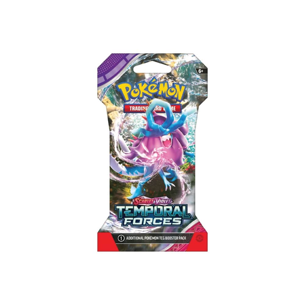 Pokemon scarlet & violet temporal forces sleeved boosterpack