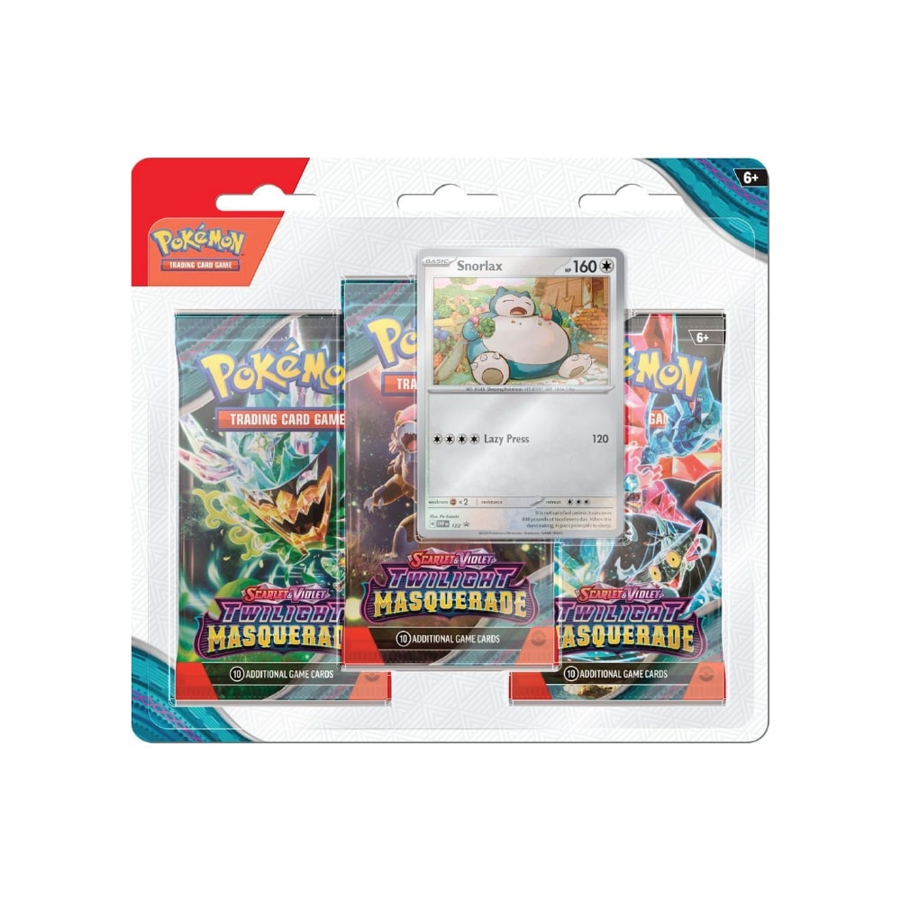 Pokemon - Scarlet & Violet Twilight Masquerade 3-Pack Blister