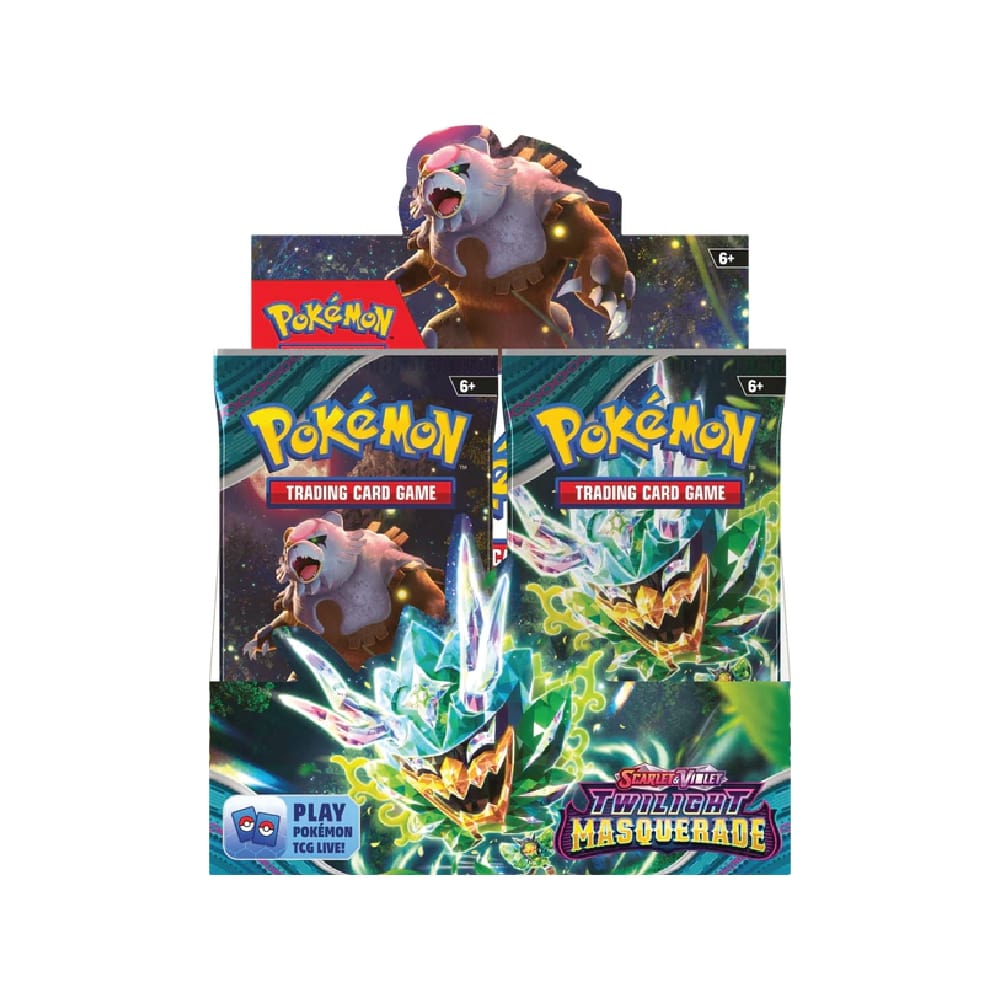 Pokemon - Scarlet & Violet Twilight Masquerade Booster Box – PokePower
