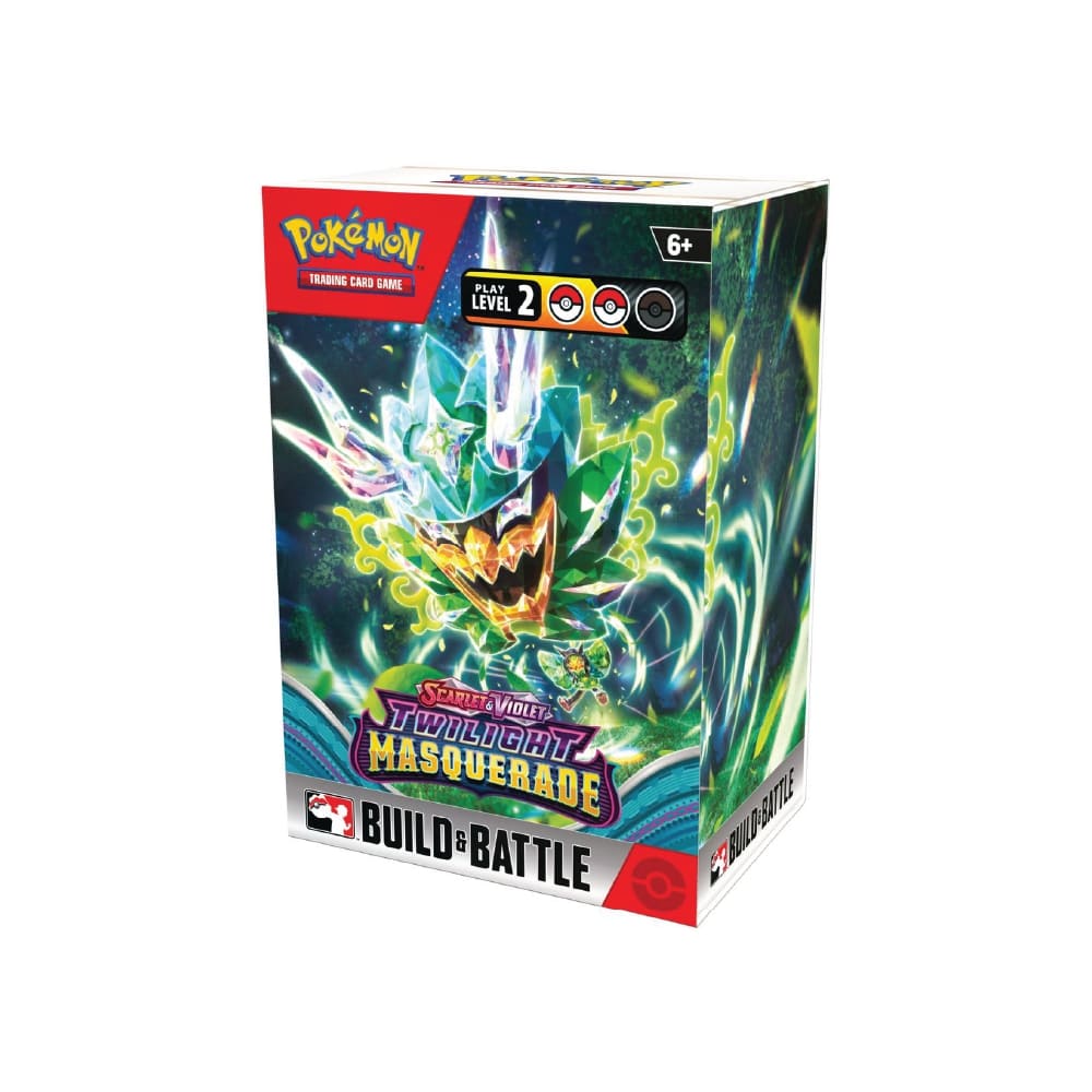 Pokemon scarlet & violet twilight masquerade build & battle box