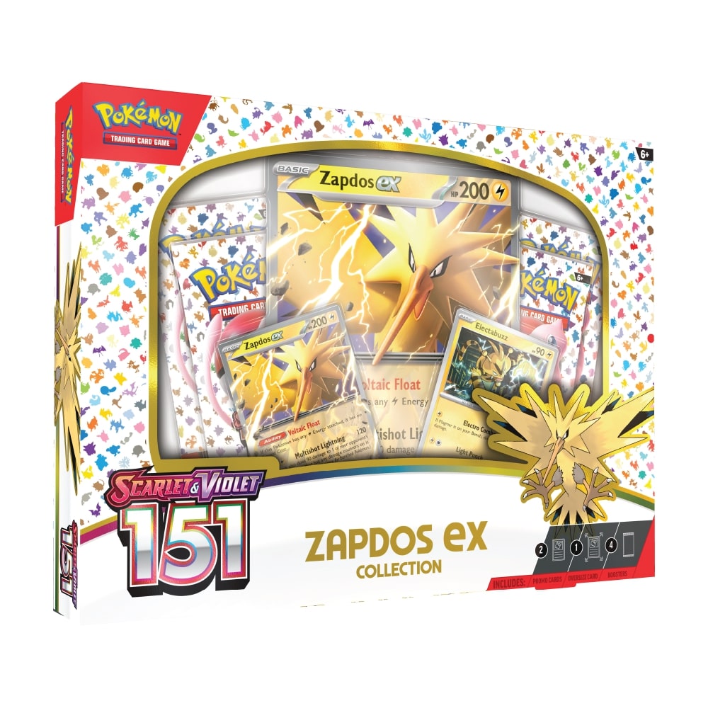 Pokemon - Scarlet & Violet 151 Zapdos ex Box – PokePower