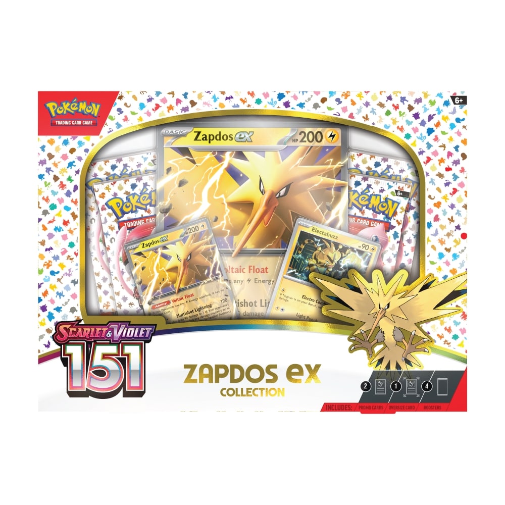 Pokemon - Scarlet & Violet 151 Zapdos ex Box – PokePower