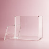 Acrylic Display Case for Pokémon Booster Box – clear protective display with open lid